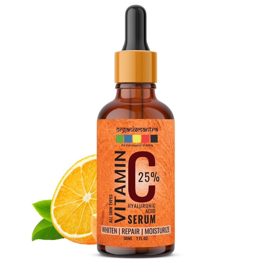 Organix Mantra Vitamin C Serum 25% Vitamin B3, Skin Brightening ...