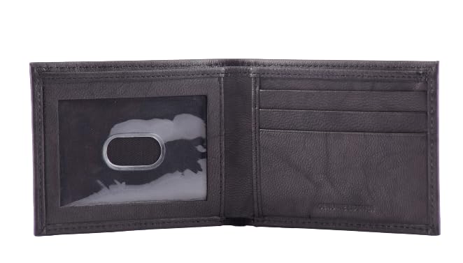 Talia Montana Slimfold with ID Window - Black at Zoozle