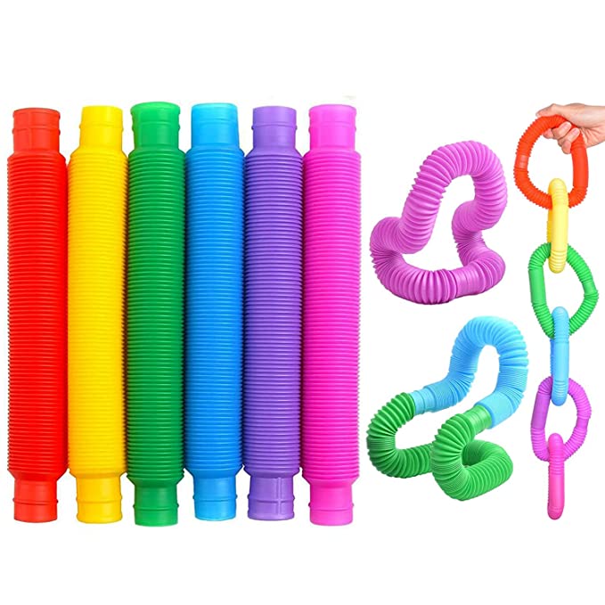 Buy HSR Pop Pack of 5 Tube Sensory Fidget Toy at Zoozle