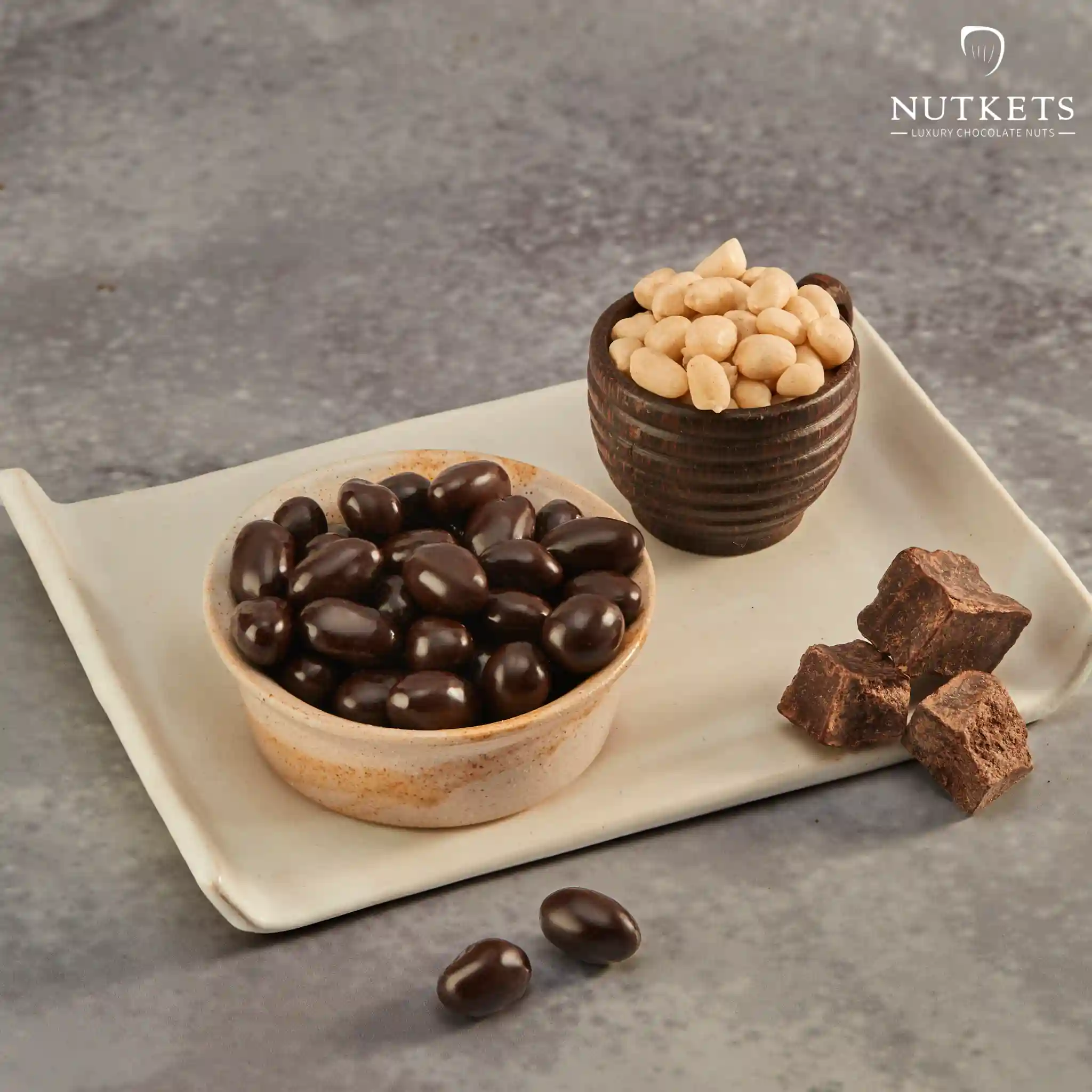 Gourmet DARK Chocolate Peanuts