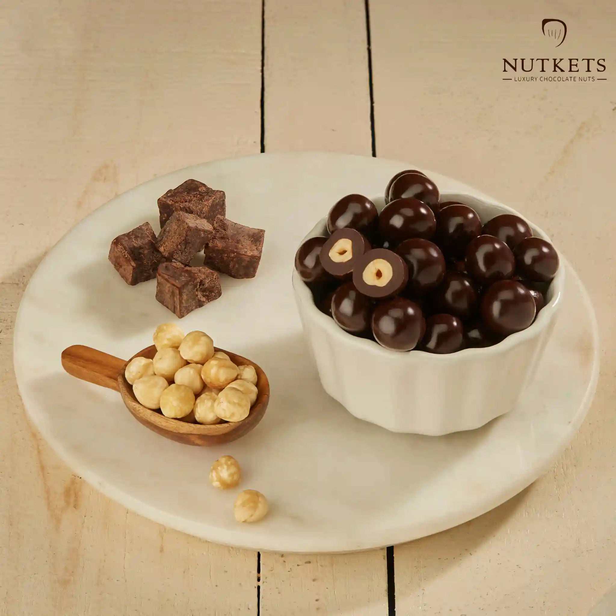 Gourmet DARK Chocolate Hazelnuts