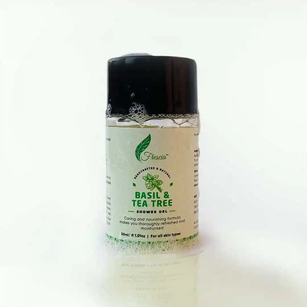 Basil and Tea Tree Shower Gel-30 Ml