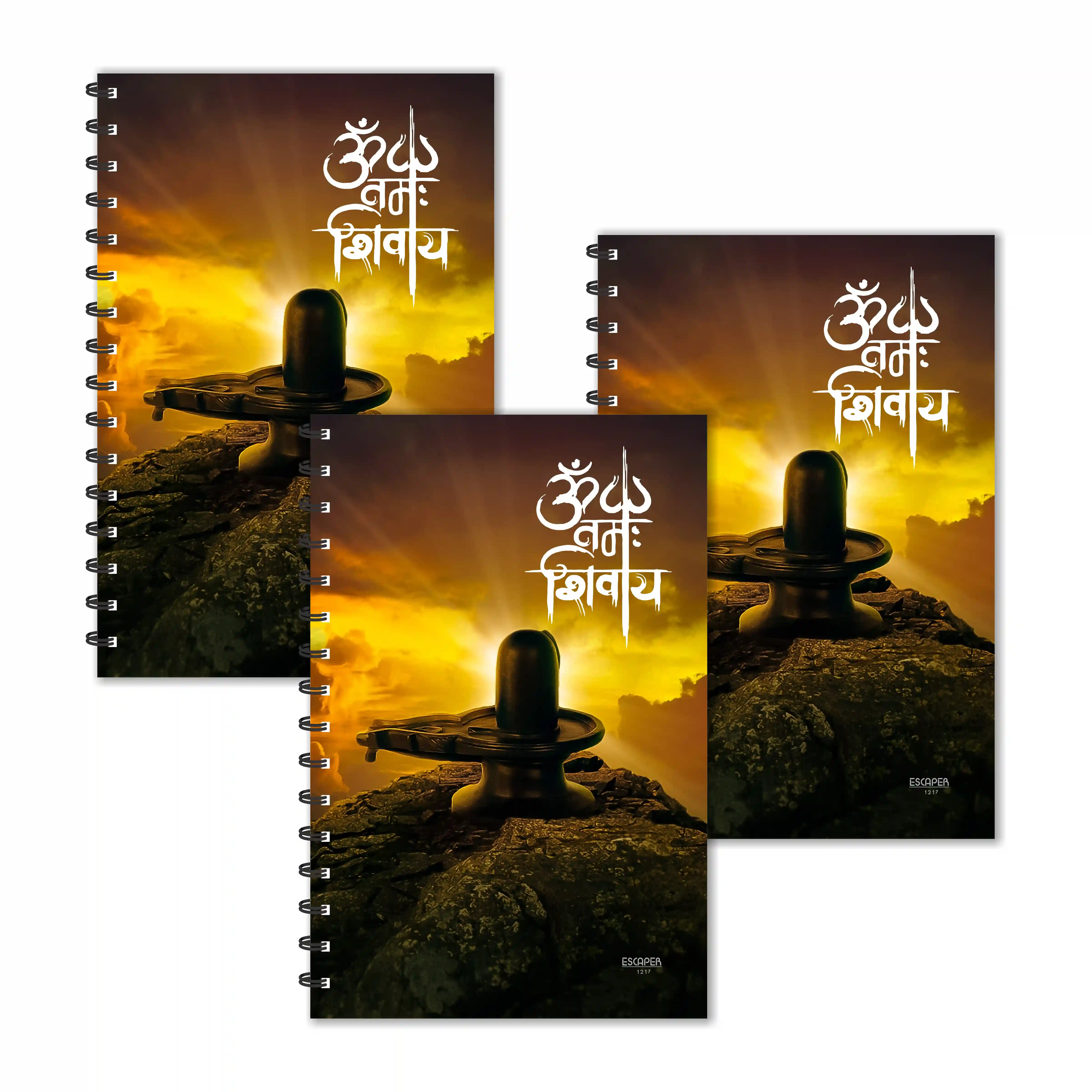 Om Namah Shivay Ruled Diaries - Pack Of 3