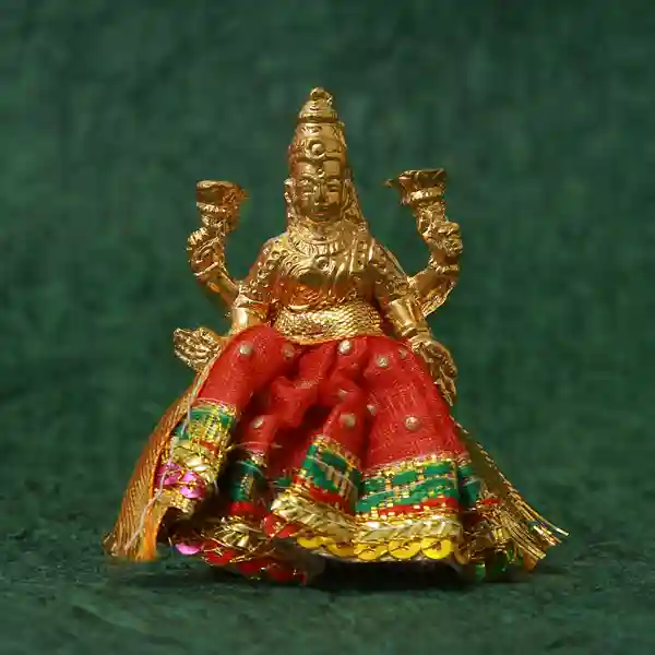 Lakshmi Idol - Plain and with Lehenga