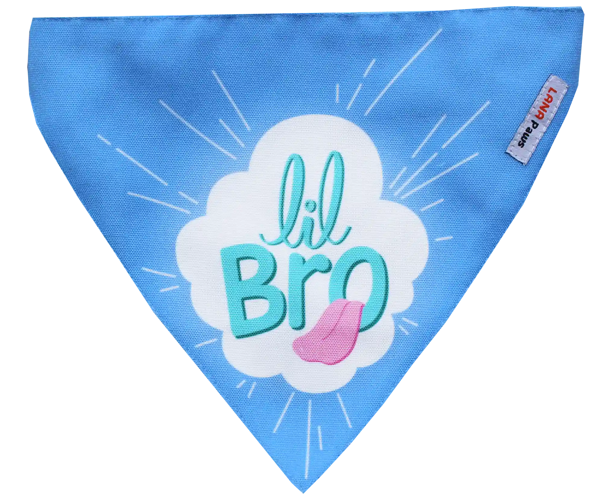 Little Bro Dog Bandana Scarf - Small - Medium