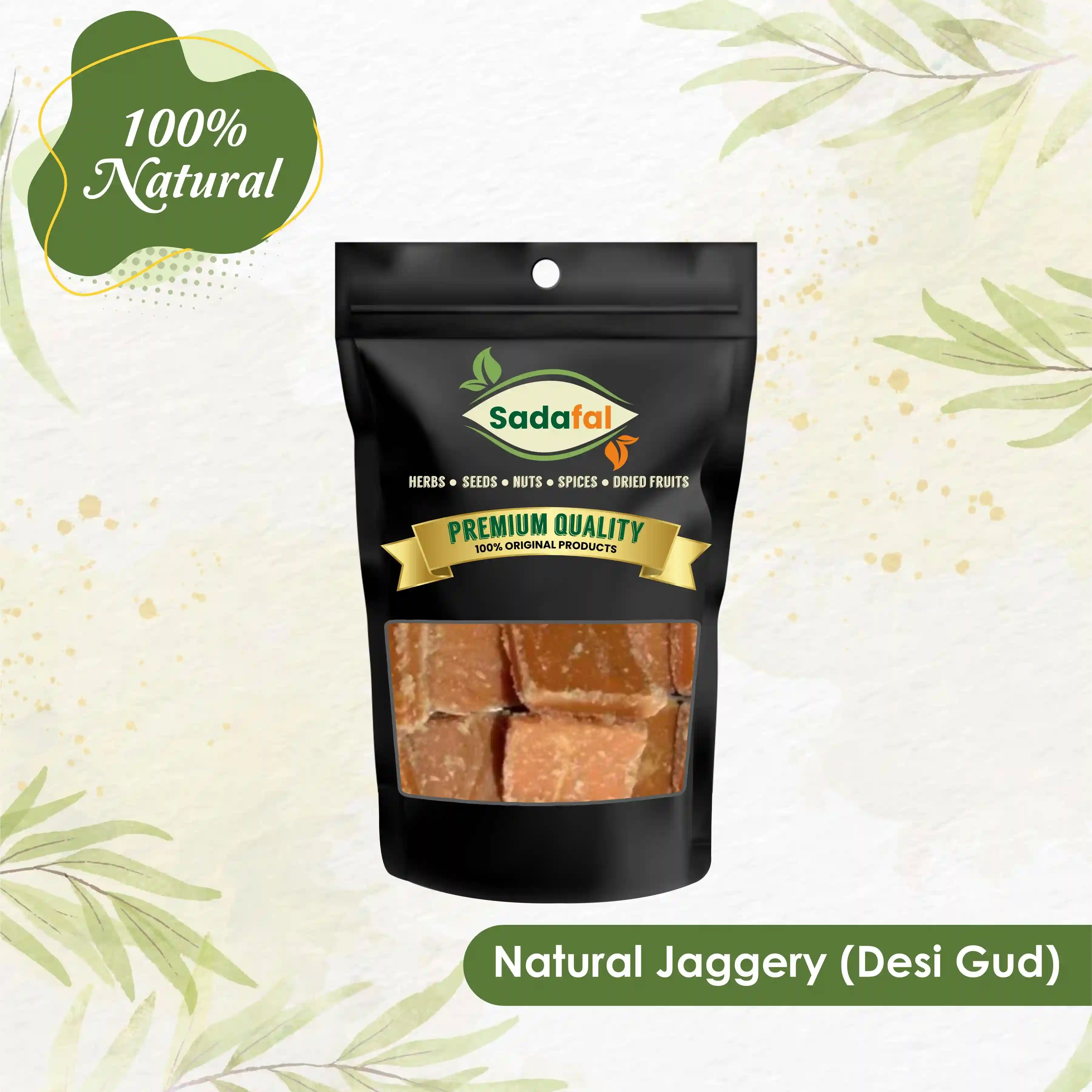 Sadafal Organic Jaggery Blocks - 2700 Grams