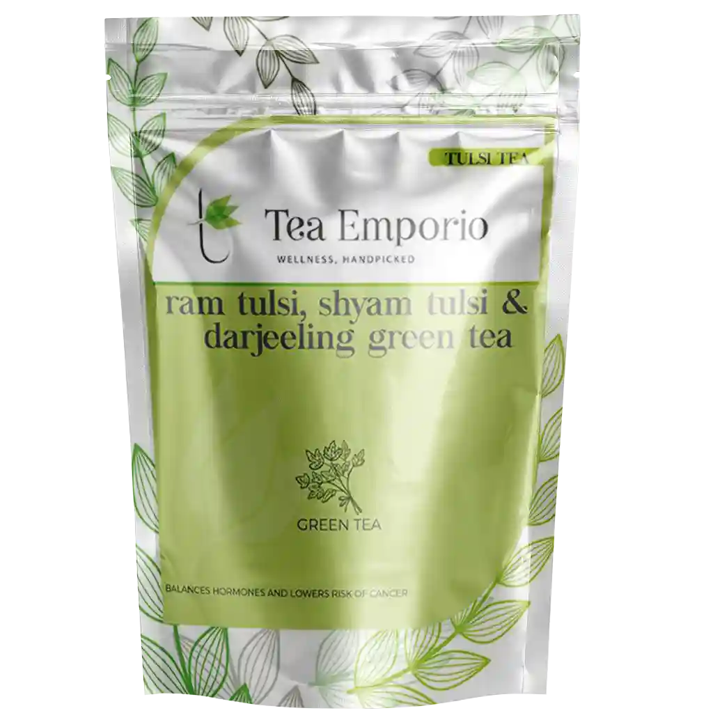 Tulsi Green Tea - 50 Gm Pouch