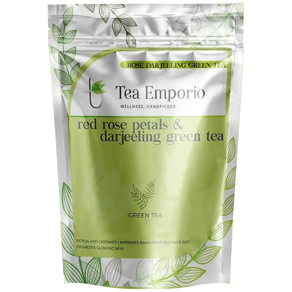 Darjeeling Rose Green Tea - 50 Gm Pouch