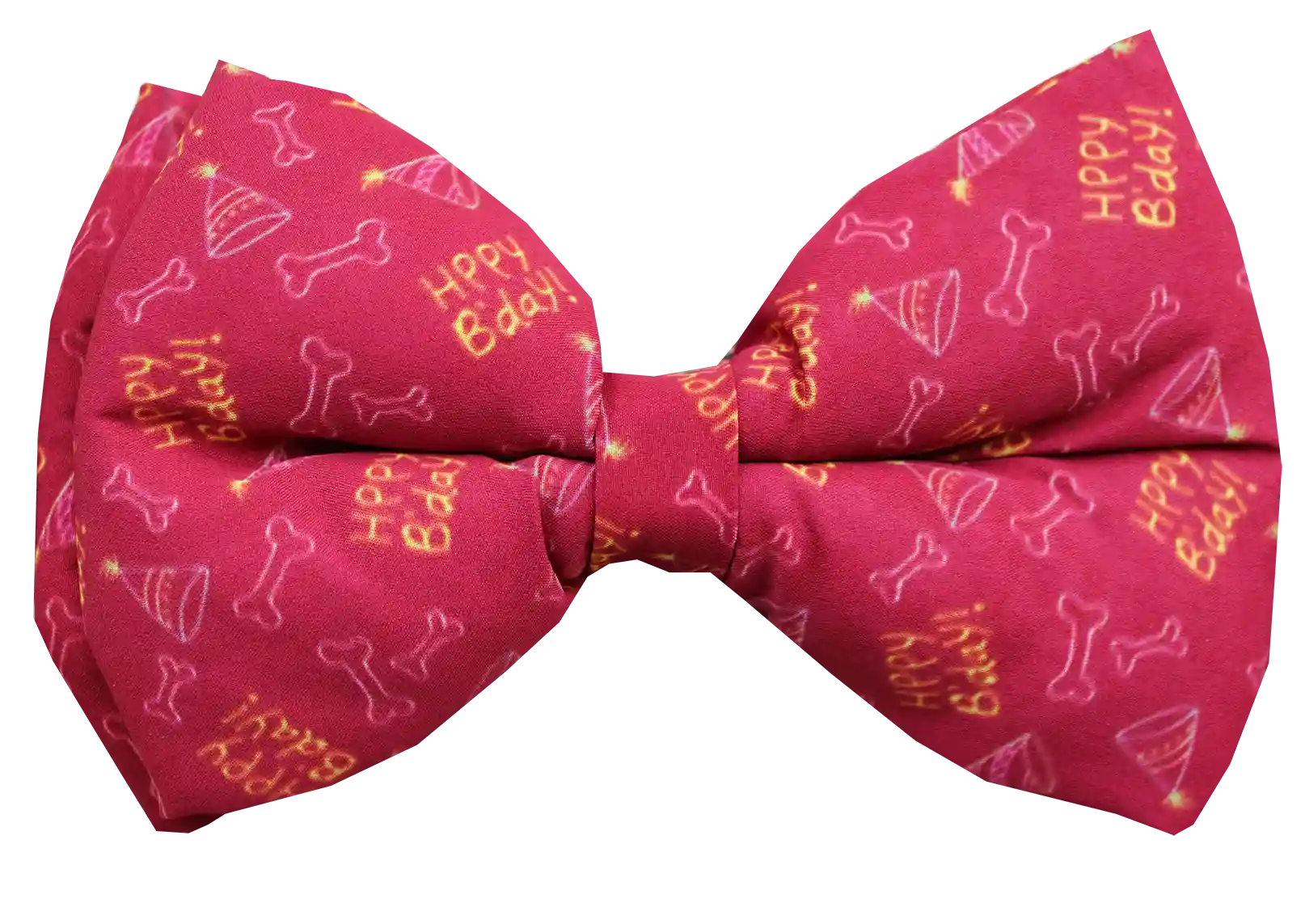 Happy Birthday Dog Bowtie - Small - Medium