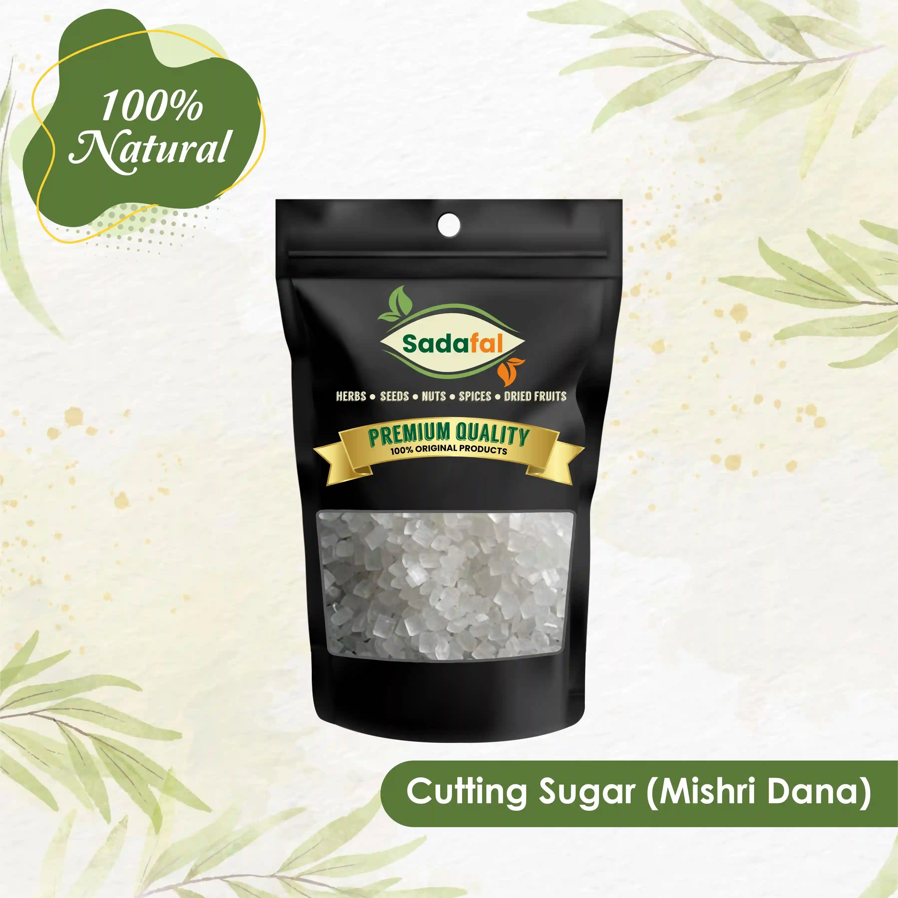 Sadafal Cutting Mishri Delicate Sugar Crystals - 2700 Grams