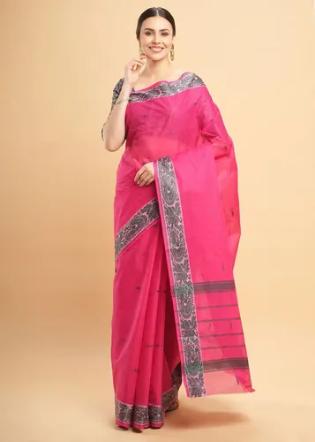 Woven Chettinad Pure Cotton Saree