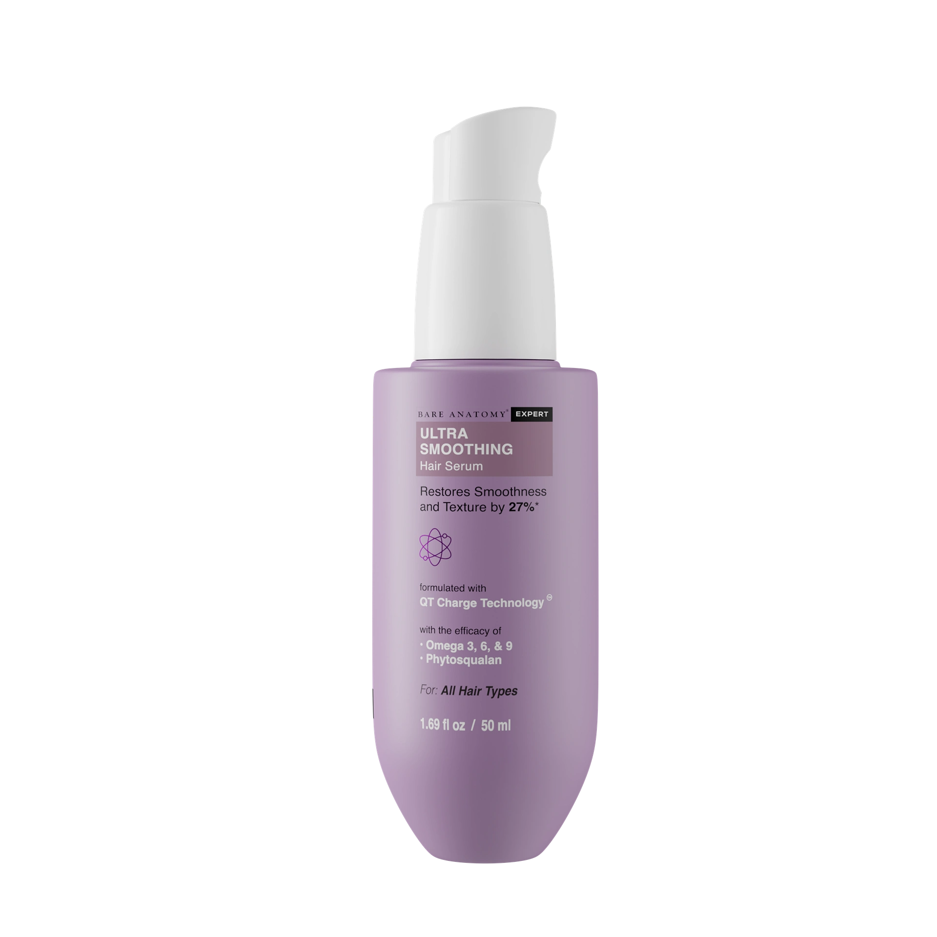 Bare Anatomy Ultra Smoothing Hair Serum Restores Smoothness And Texture By 27 For Non Greasy 8751